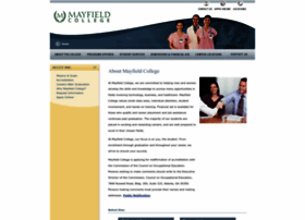 mayfieldcollege.edu