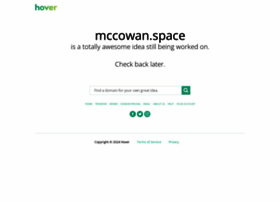 mccowan.space