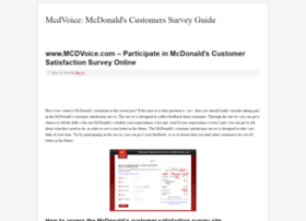 mcdvoicesurvey.org