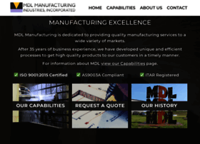 mdlmanufacturing.com