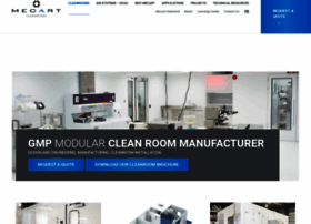 mecart-cleanrooms.com