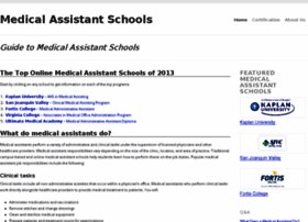 medicalassistantschools.org