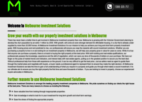 melbourneinvestmentsolutions.com.au