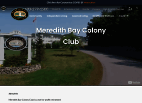 meredithbaycolonyclub.org
