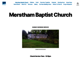 mersthambaptistchurch.co.uk