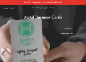 metalcards.com