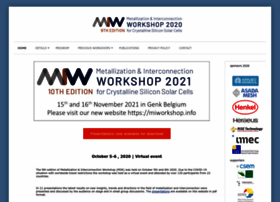 metallizationworkshop.info