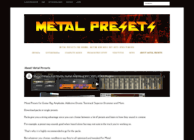 metalpresets.com