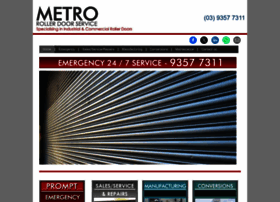 metrorollerdoorservice.com.au