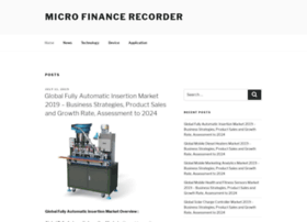 microfinancerecorder.com
