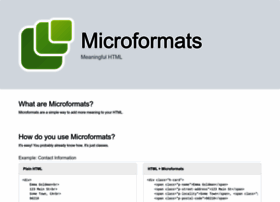 microformats.io