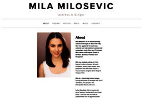 milamilosevic.com