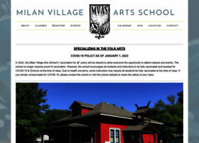 milanvillageartsschool.org