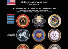 militarybrasscoins.com