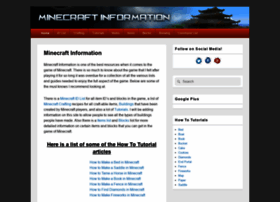 minecraftinformation.com
