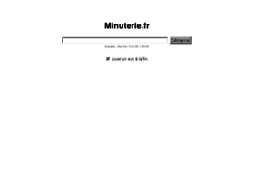 minuterie.fr