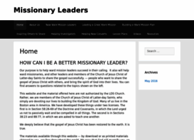 missionaryleaders.org