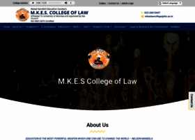 mkescollegeoflaw.ac.in