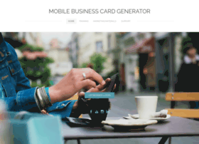 mobilebusinesscardgenerator.com