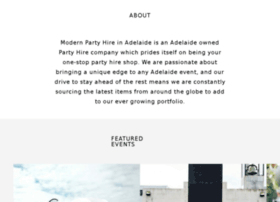 modernpartyhireadelaide.com.au
