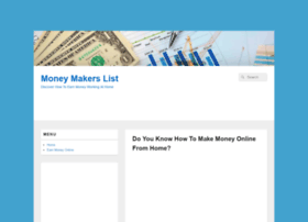 moneymakerslist.com