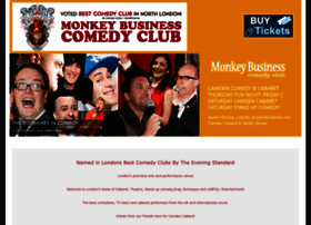 monkeybusinesscomedyclub.co.uk