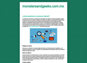 monstersandgeeks.com.mx