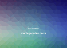 montegoonline.co.za