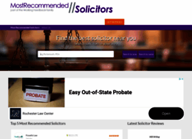 mostrecommendedsolicitors.co.uk