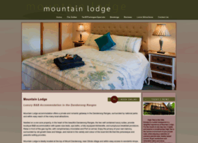 mountainlodgedandenongrangesaccommodation.com.au
