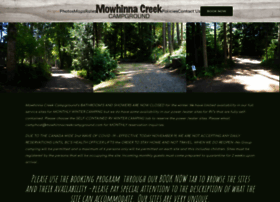 mowhinnacreekcampground.com