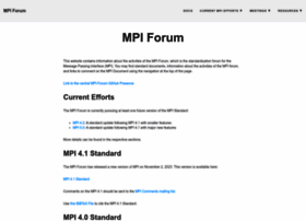 mpi-forum.org