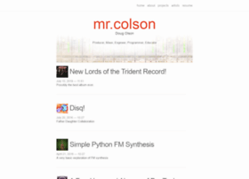 mrcolson.com