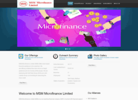 msmmicrofinance.com