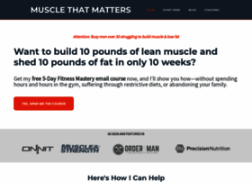 musclethatmatters.com