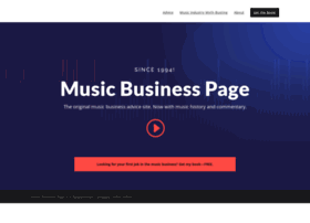musicbusinesspage.com