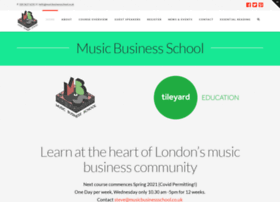 musicbusinessschool.co.uk
