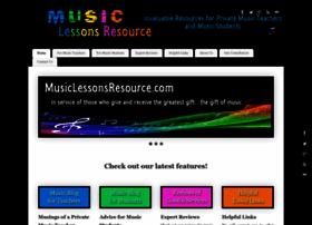musiclessonsresource.com