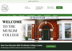 muslimcollege.ac.uk
