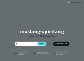 mustang-spirit.org