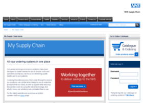 my.supplychain.nhs.uk