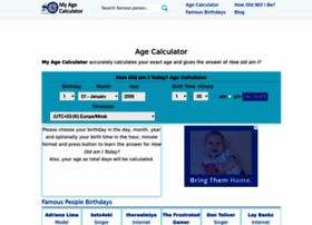 myagecalculator.com