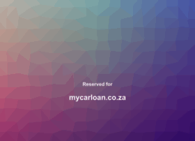 mycarloan.co.za
