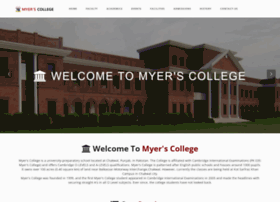 myers.edu.pk