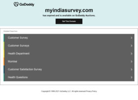 myindiasurvey.com