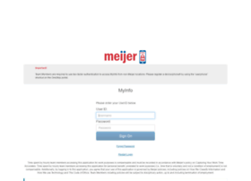 myinfo.meijer.com