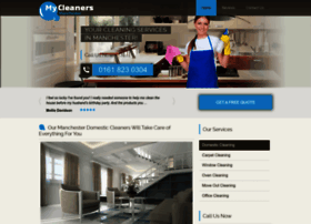 mymanchestercleaners.co.uk