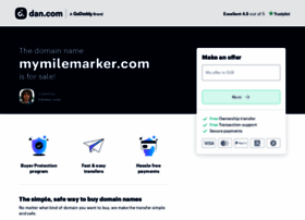 mymilemarker.com