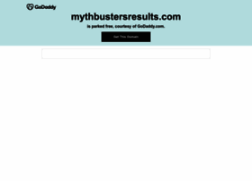 mythbustersresults.com