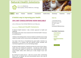 naturalhealthsolutions.net.au
